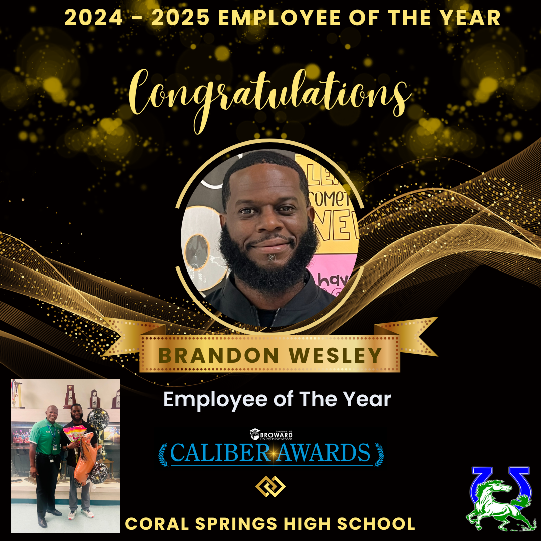 Employee of the Year: Coach Wesley!